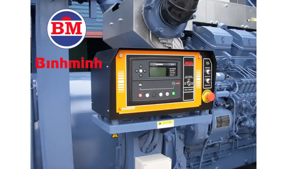 Bảng điều khiển máy phát điện Mitsubishi