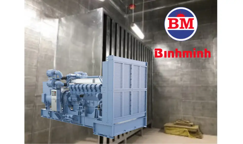 Cách âm máy phát điện bằng phòng riêng