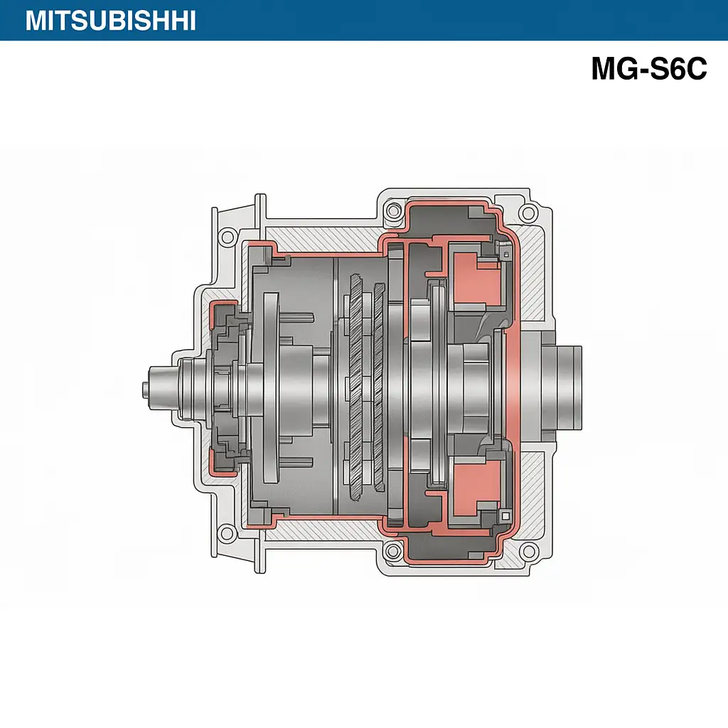 Cấu tạo đầu phát MG-S6C