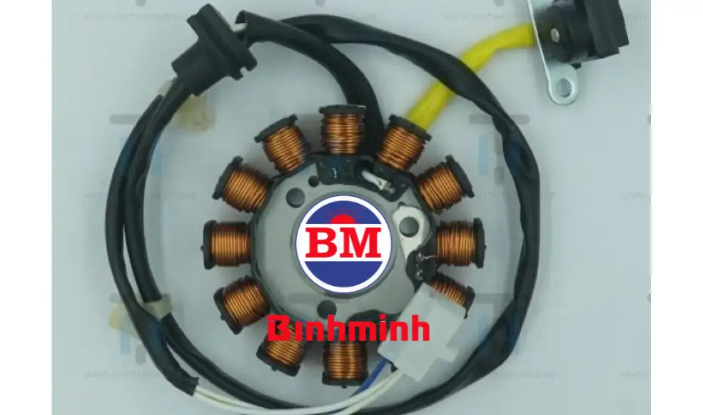 Cuộn dây trong máy phát điện 3 pha