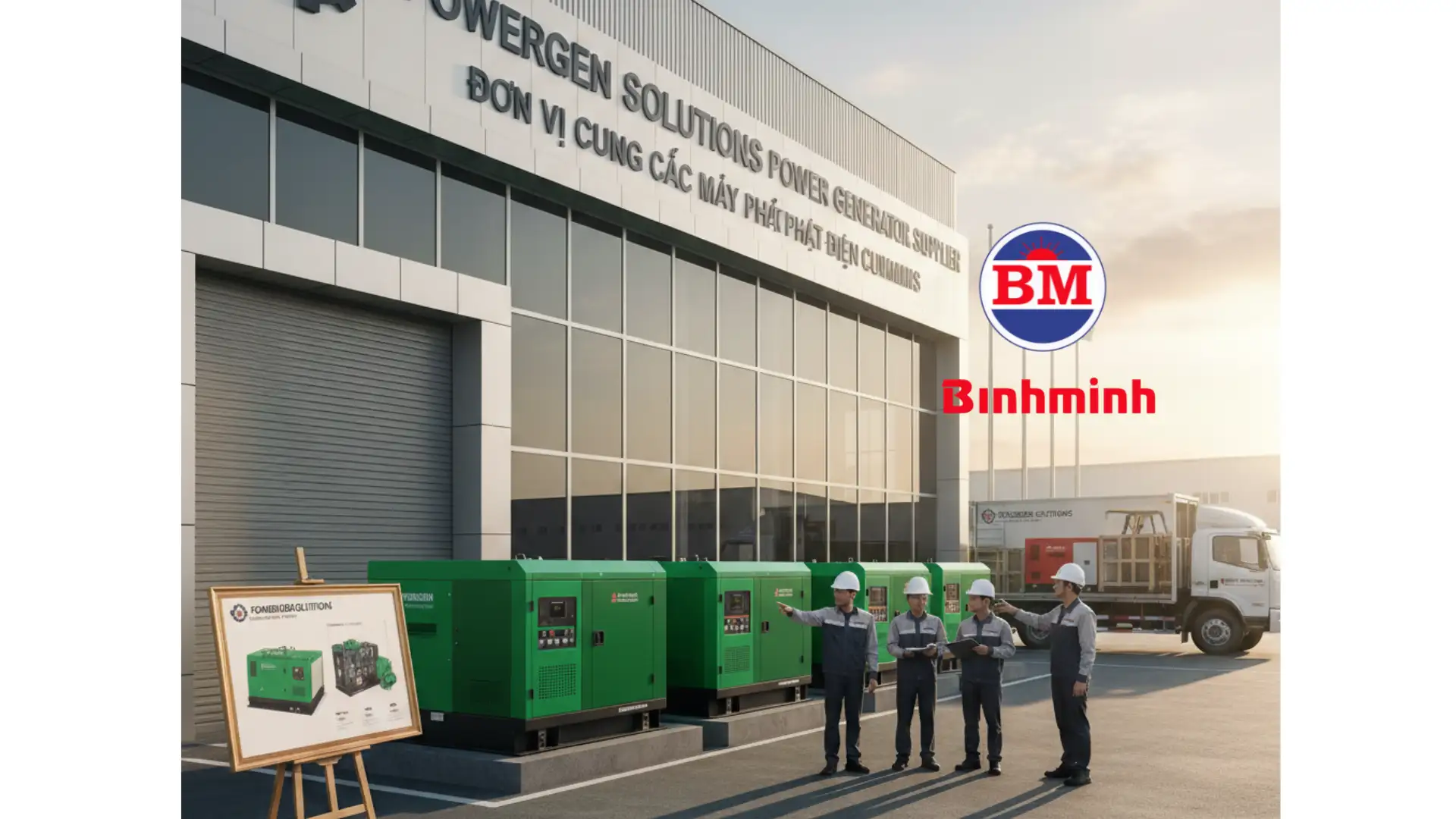 Đơn vị cung cấp máy phát điện Cummins