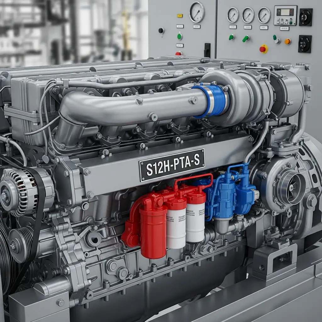 Động cơ S12H-PTA-S Nhật Bản