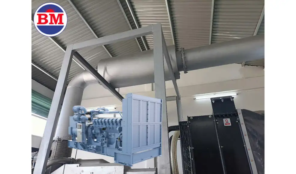 Hệ thống xả máy phát điện