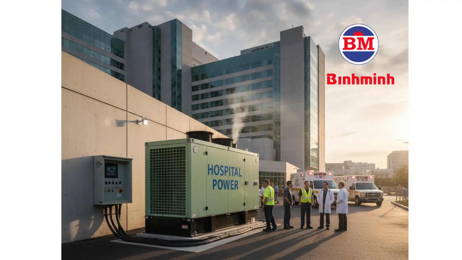 Hướng dẫn chọn máy phát điện phù hợp cho bệnh viện