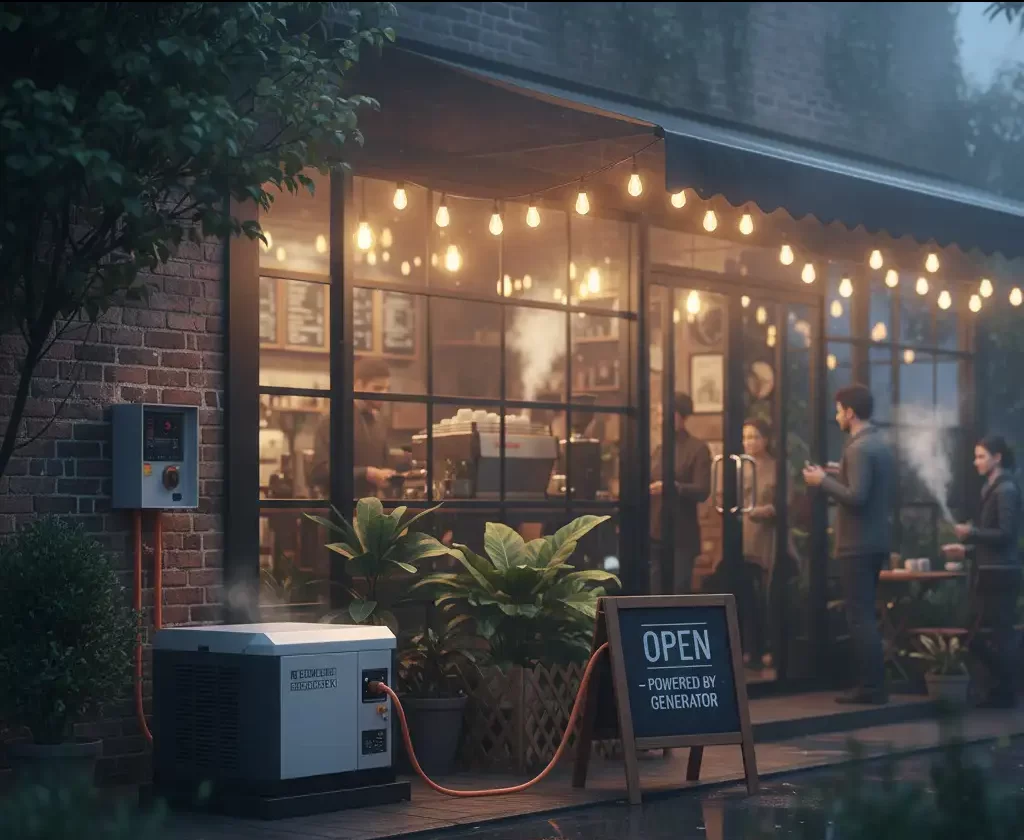 Hướng dẫn lựa chọn máy phát điện cho quán cà phê