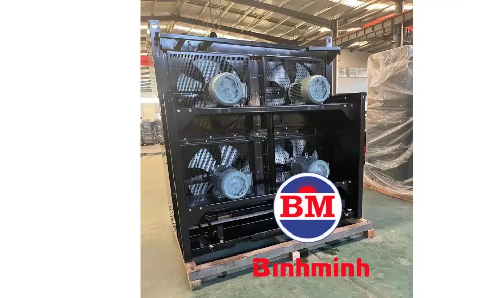 Két nước làm mát máy phát điện công suất lớn