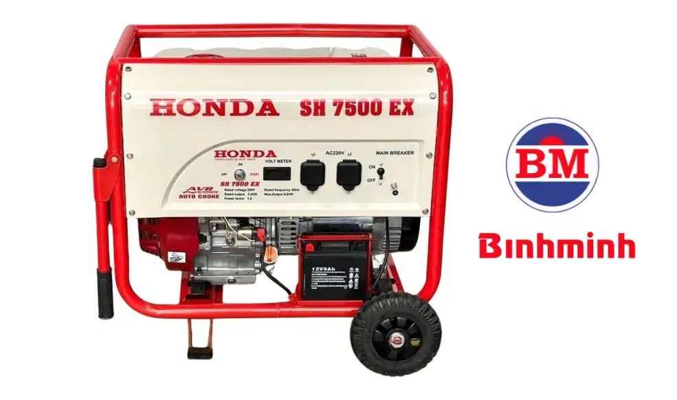 Máy phát điện Honda cách âm
