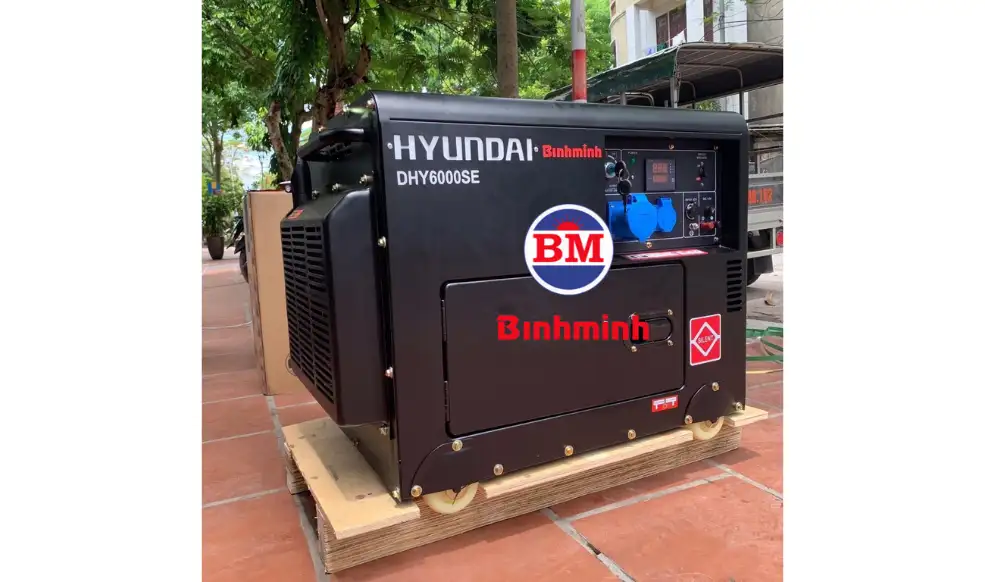 Máy phát điện Hyundai sử dụng trong gia đình