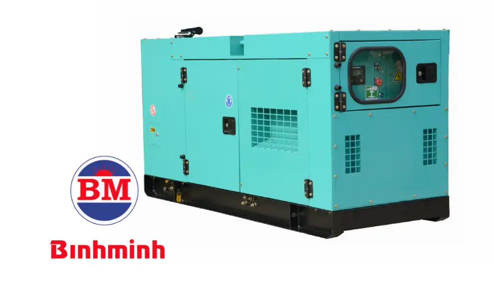 Máy phát điện Mitsubishi 30kVA có vỏ chống ồn
