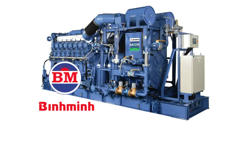 Máy phát điện Mitsubishi động cơ 8 xilanh