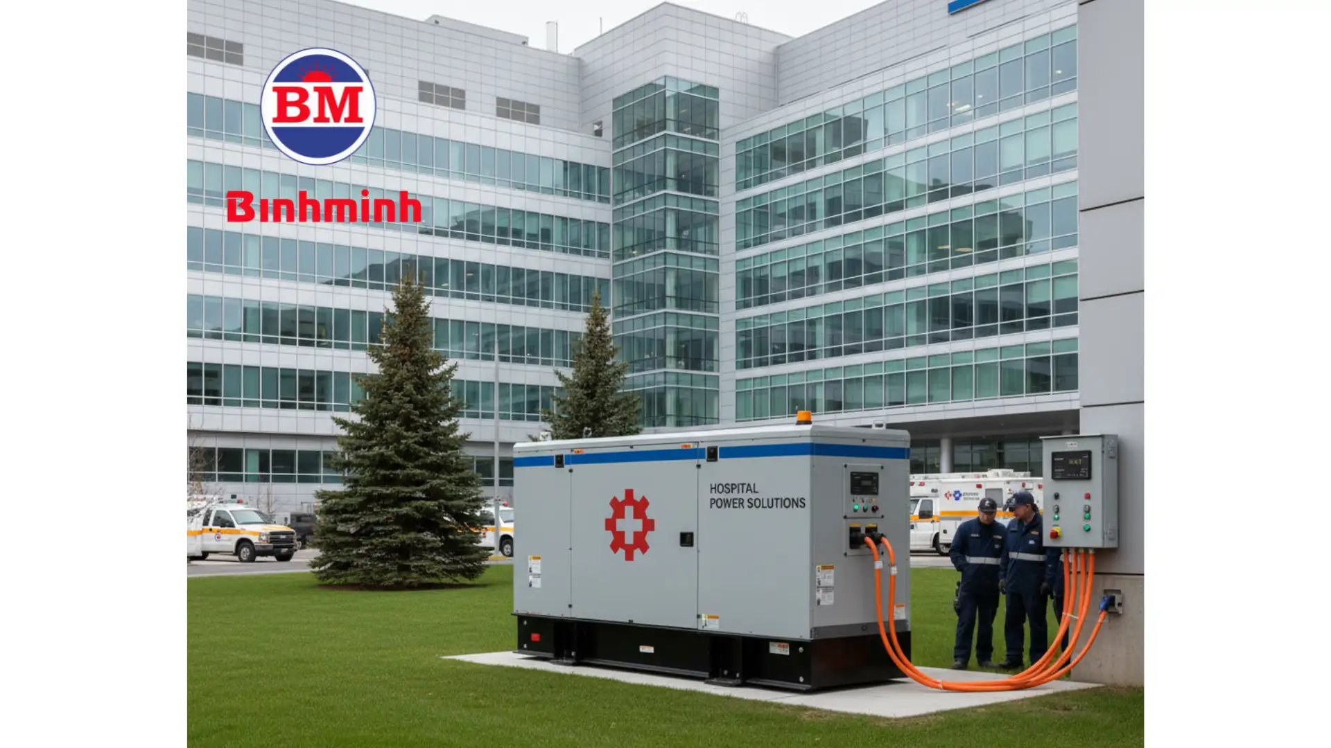 Máy phát điện cho bệnh viện