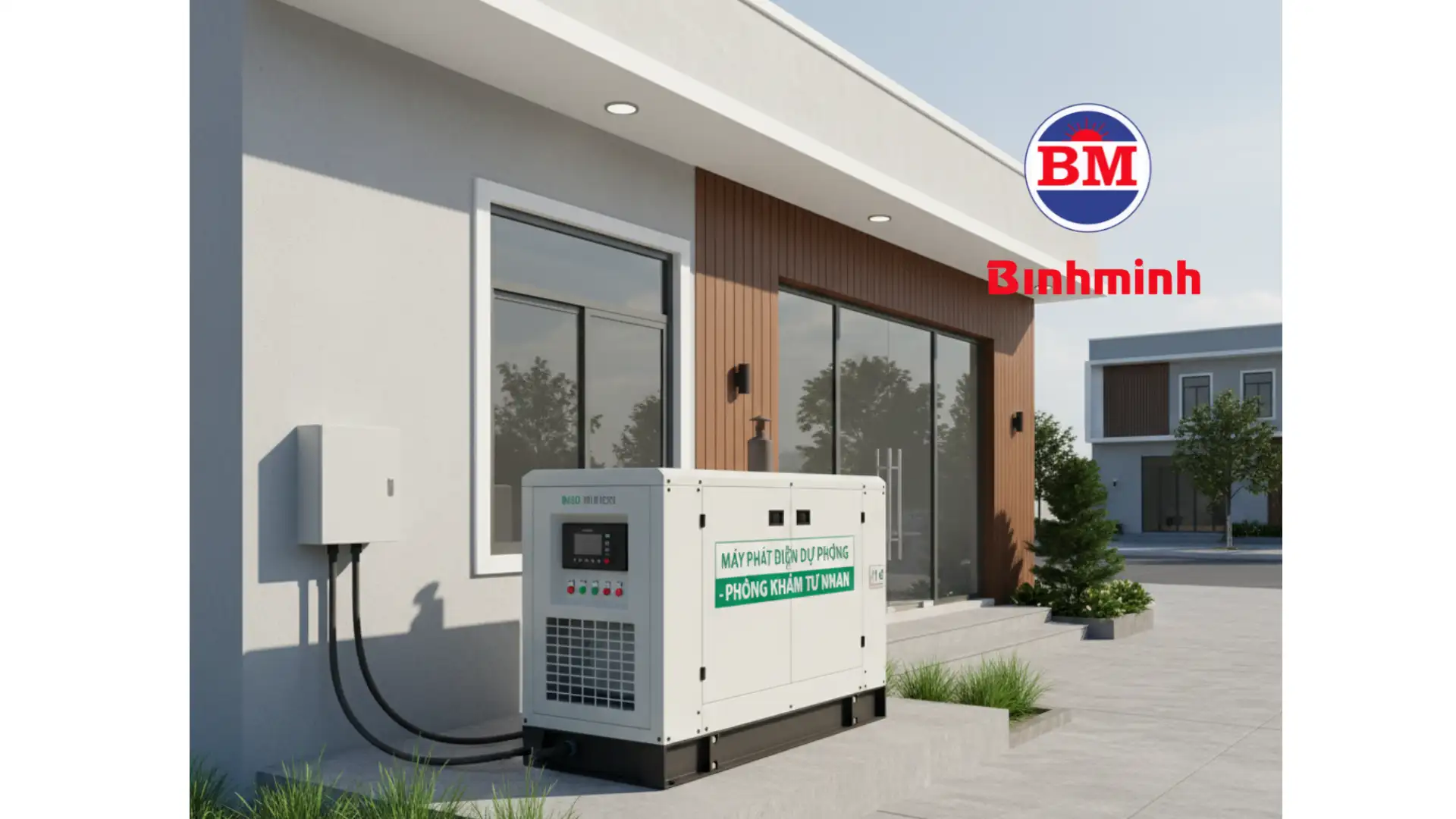 Máy phát điện cho phòng khám tư nhân