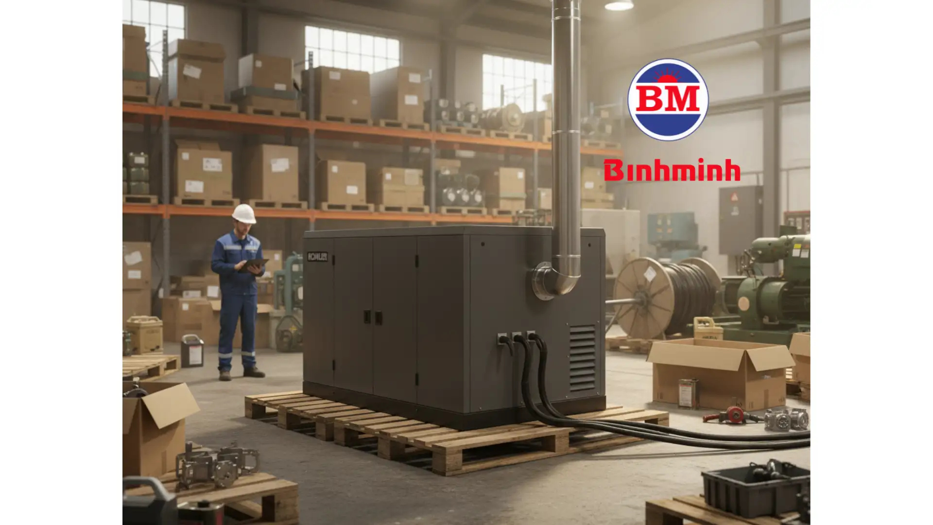 Máy phát điện phù hợp cho biệt thự