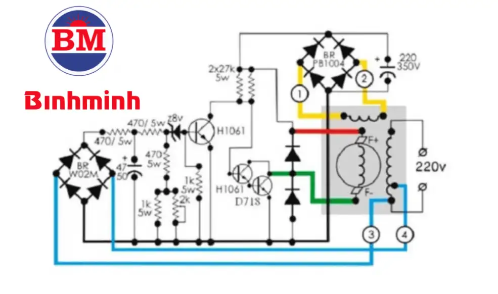 Sơ đồ mạch AVR