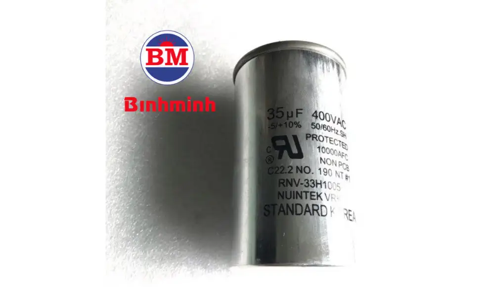 Tụ điện 35uf dùng cho máy phát điện