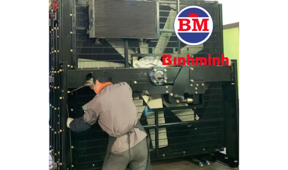 kiểm tra, bảo dưỡng két nước làm mát máy phát điện