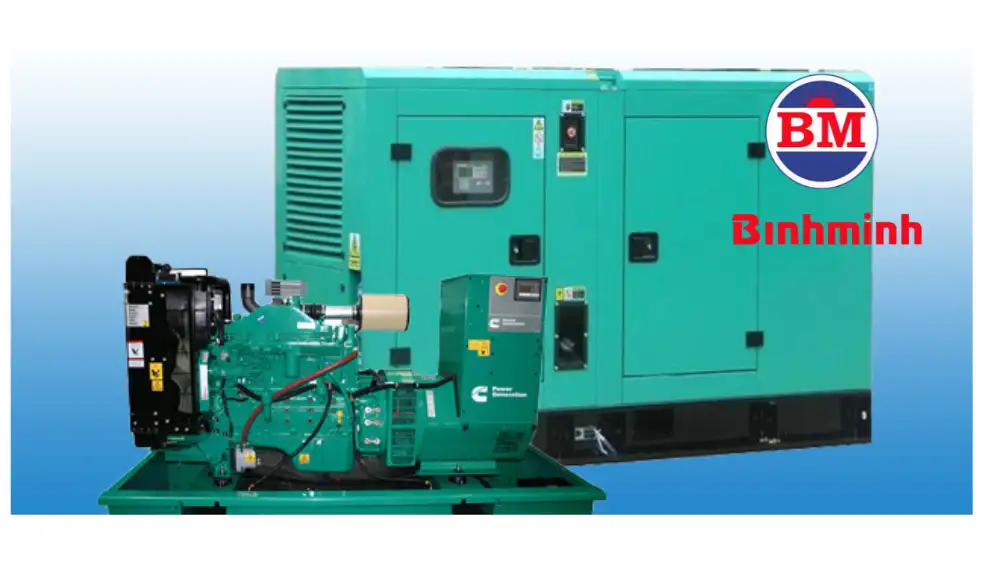 Máy phát điện Cummins kèm vỏ chống ồn
