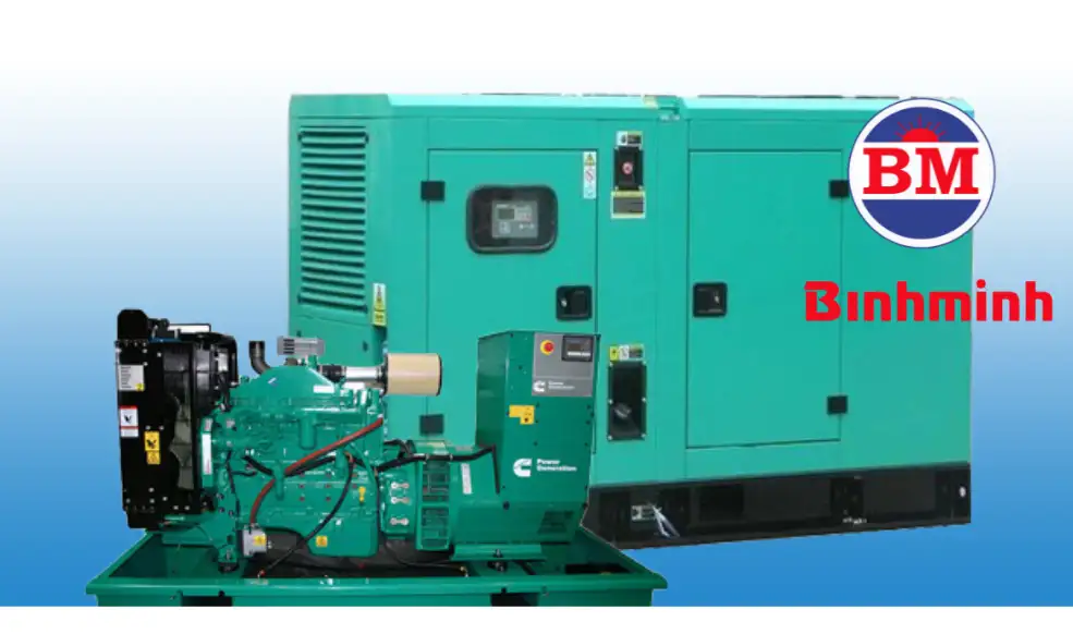 Máy phát điện Cummins chạy dầu chống ồn