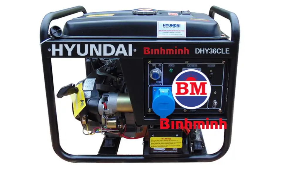 Máy phát điện Hyundai chạy dầu 3kW