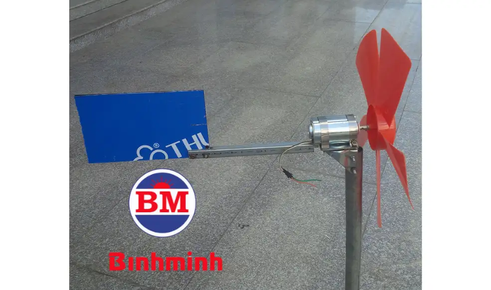 Máy phát điện gió mini phục vụ cho học tập nghiên cứu