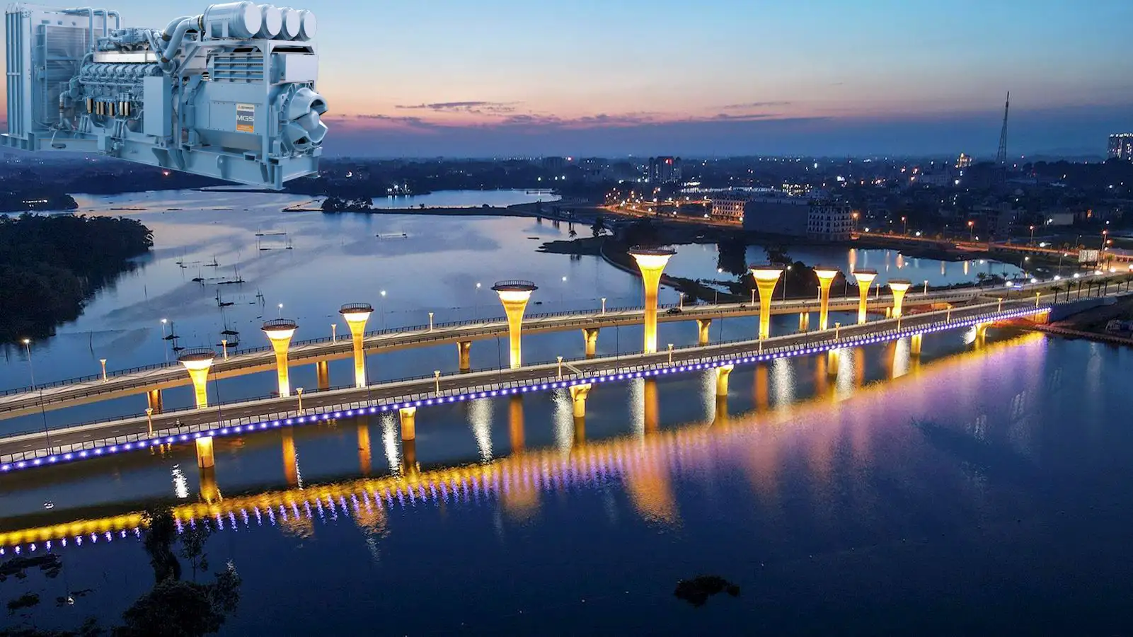 máy phát điện công nghiệp tại Vĩnh Phúc