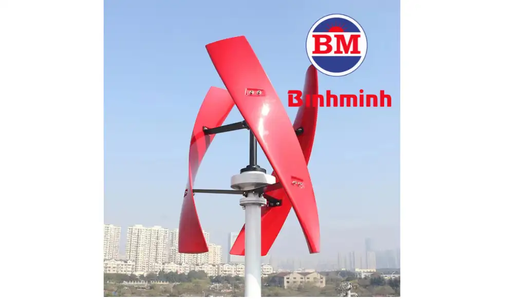 Tuabin gió trục đứng
